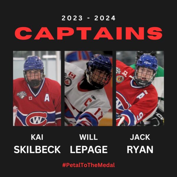 LePage named Captain, Skilbeck and Ryan with the ‘As’